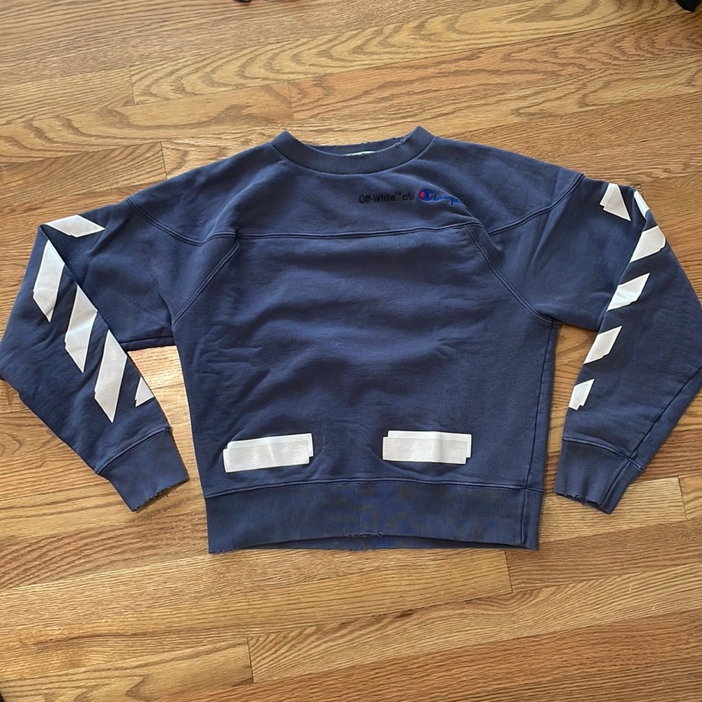 Off White Champion Sweatshirt